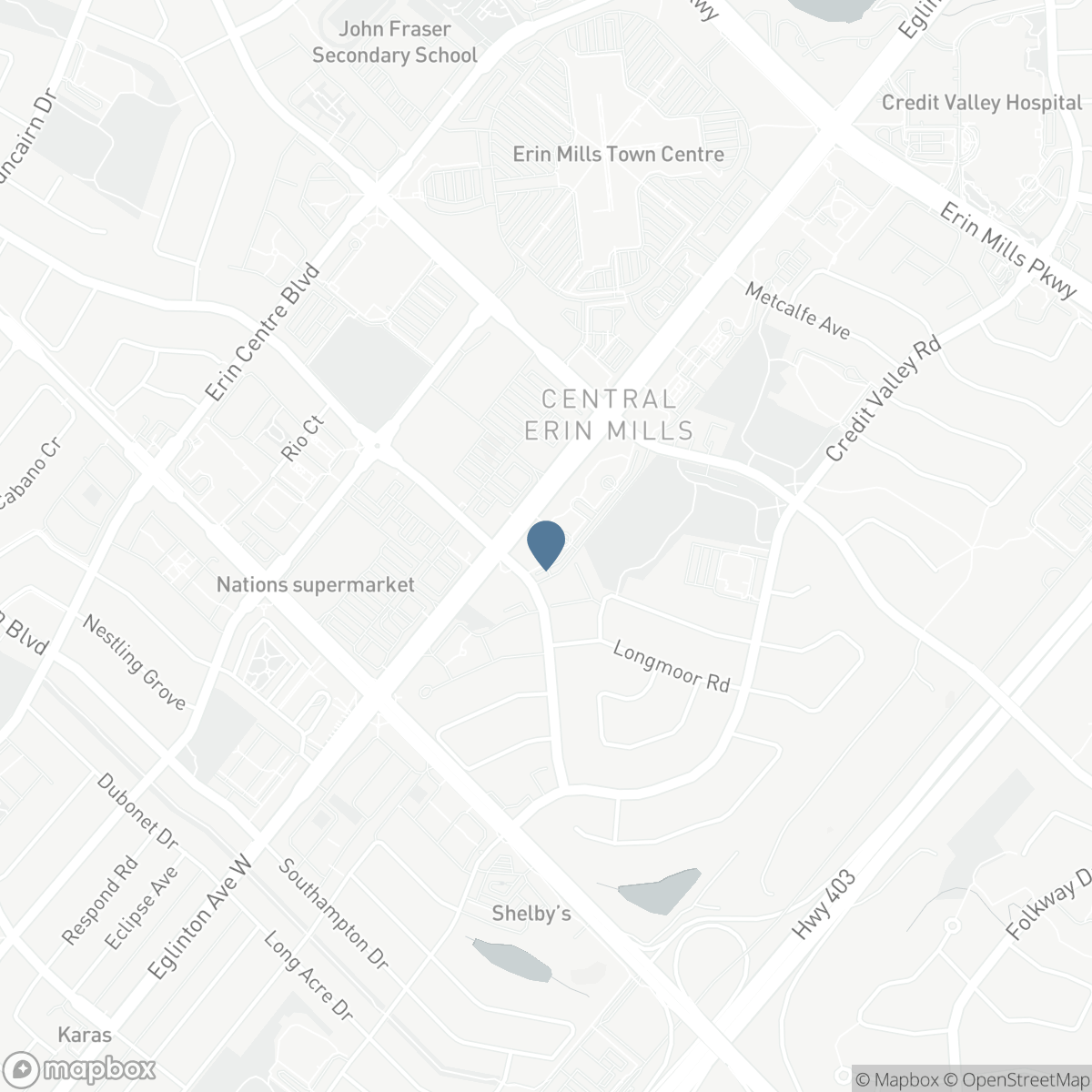 1703 - 4879 KIMBERMOUNT AVENUE, Mississauga, Ontario L5M 7R8
